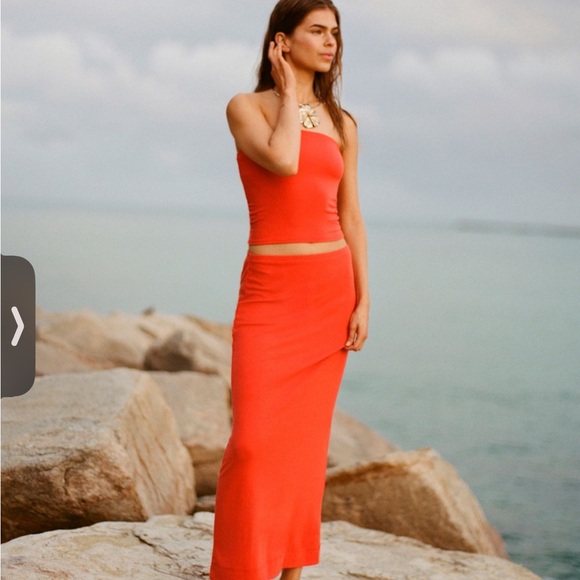 Free People good feels tube set in green - Picture 6 of 10